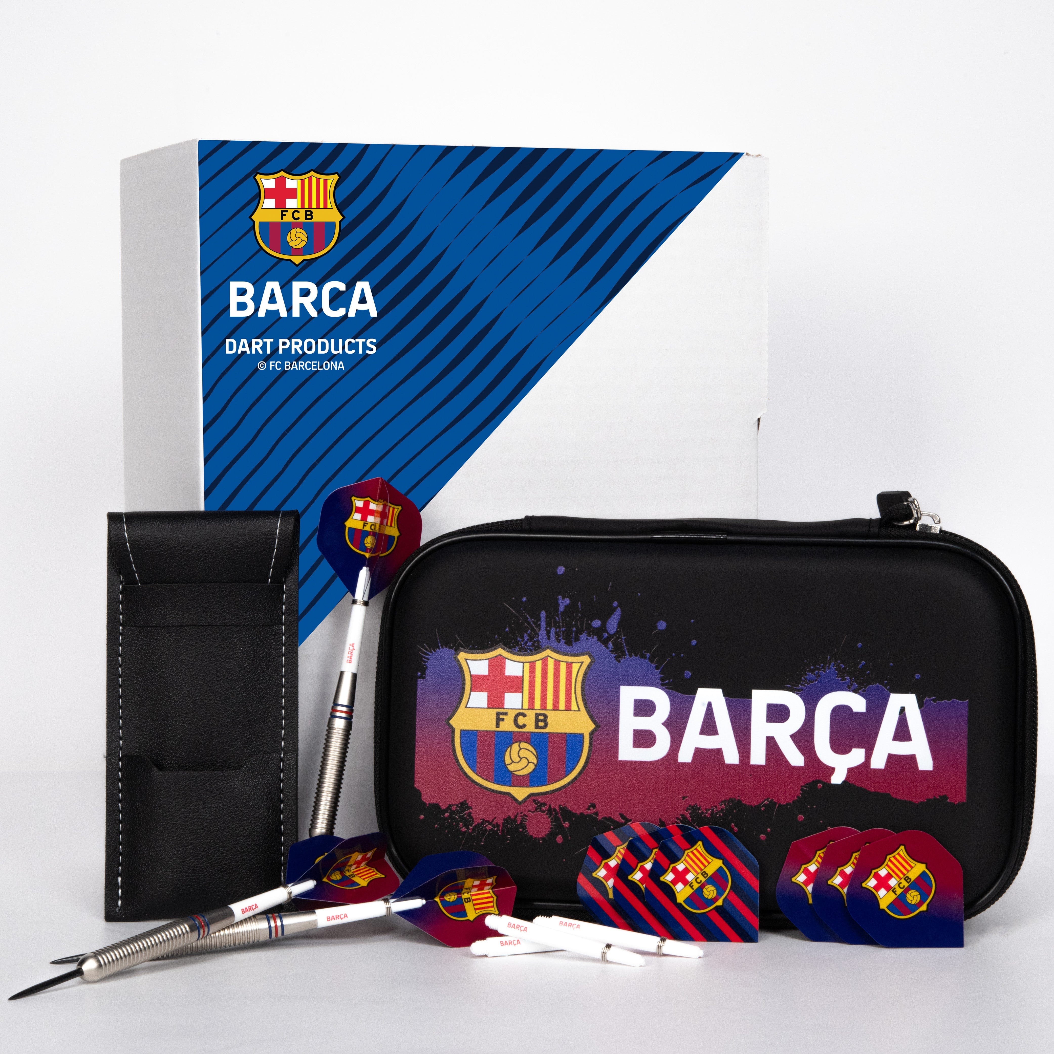 Barcelona FC Darts Gift Set Steel Tip
