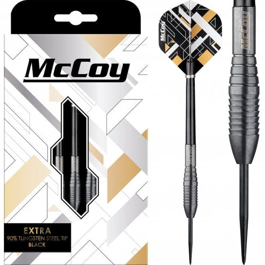 McCoy Extra - 90% Steel Tip Tungsten - Black