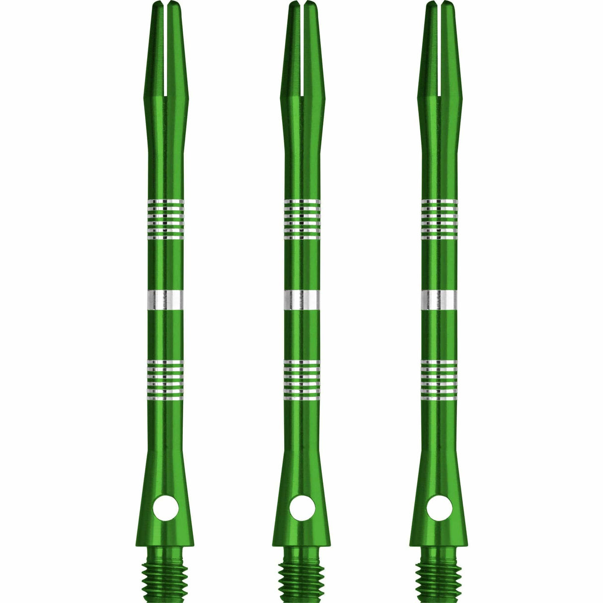 Designa Multiline Aluminium Shafts - Regrooved - Green Long