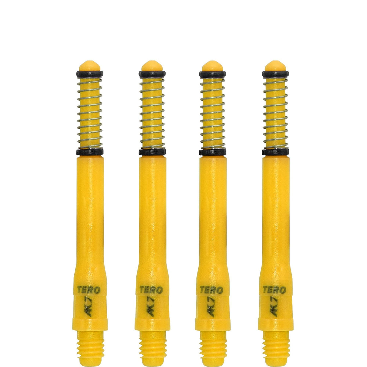 Cuesoul - Dart Shafts - Tero Flight System - AK7 - Standard - Set of 4 - Yellow Cuesoul 43.5mm