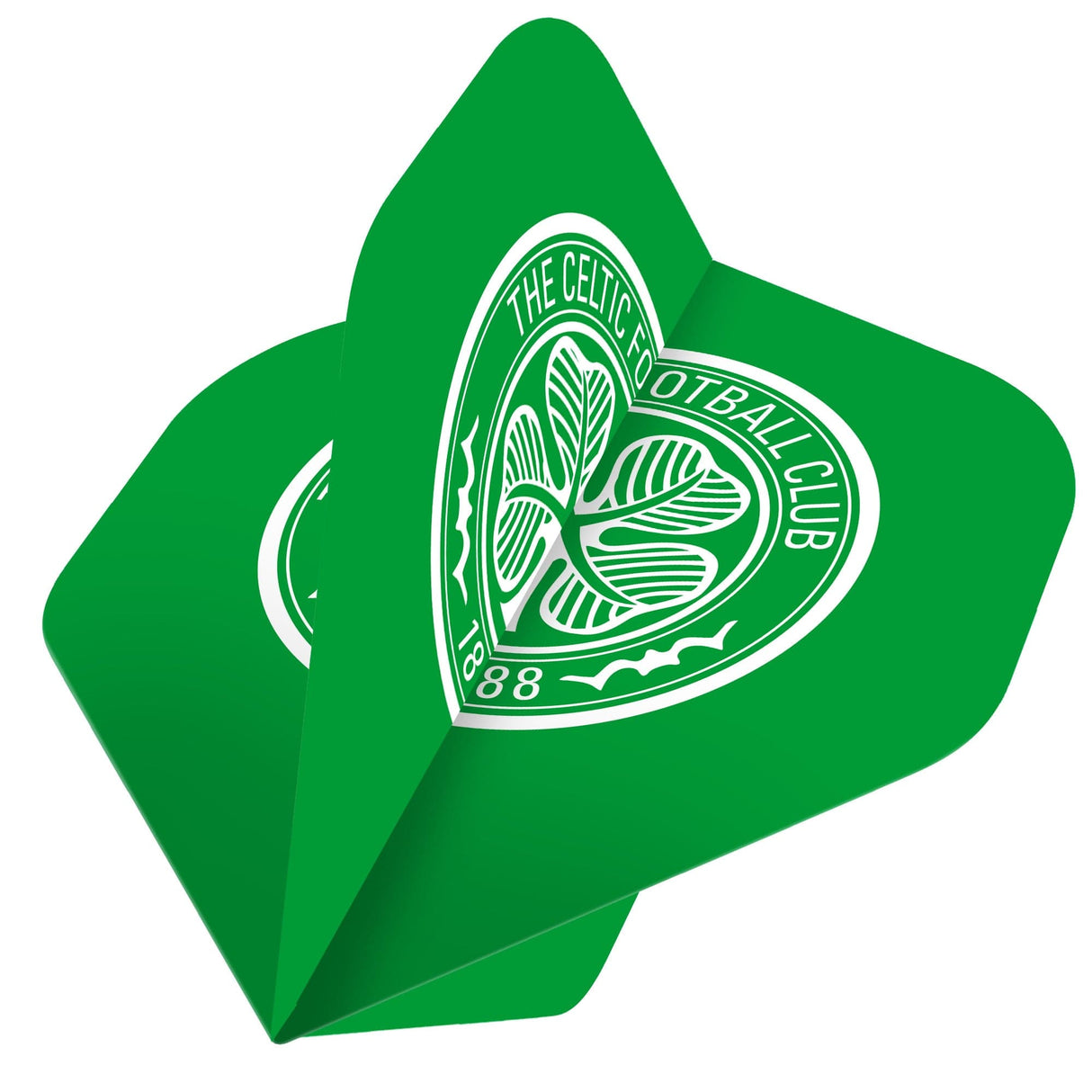 Celtic FC Dart Flights - 100 Micron - No2 - Std - F2 - Crest