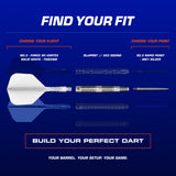 Mission BLUPRNT R2.5 Darts - Steel Tip - 90% Tungsten - SKTCH