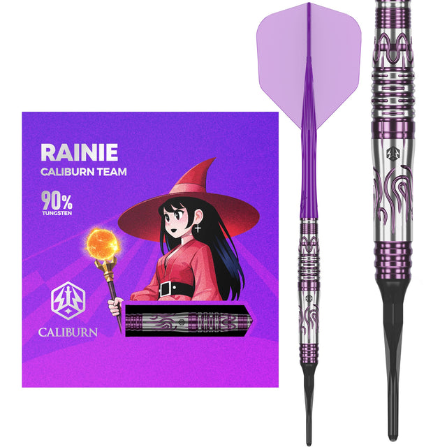 Caliburn Awakening Darts - Soft Tip - 90% Tungsten - Rainie 20g