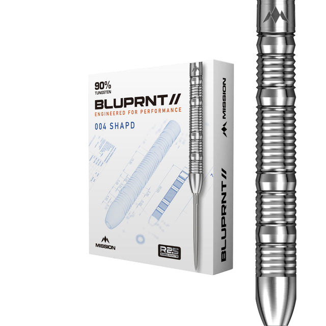 Mission BLUPRNT R2.5 Darts - Steel Tip - 90% Tungsten - SHAPD