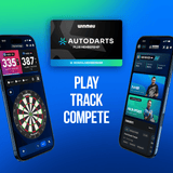 Winmau Autodarts Tripod Bundle - Travel Stand & 12 Month Lens Subscription