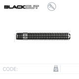 Winmau Blackout Darts - Steel Tip - 90% Tungsten - Style 2