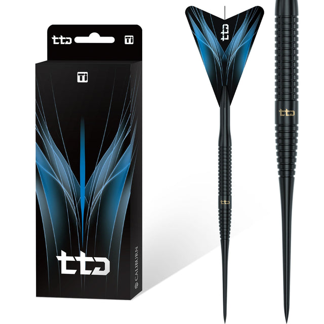 Caliburn TTD Darts - Complete Titanium Dart - T3 - Black 7g