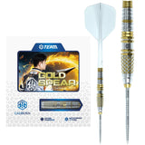 Caliburn Players Darts - Steel Tip - 90% Tungsten - Gold Spear 23g