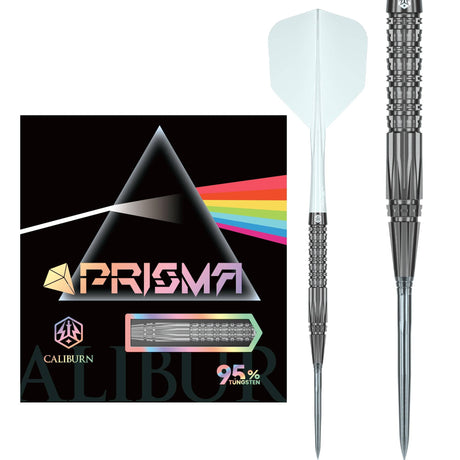 Caliburn Prisma Darts - Steel Tip - 95% Tungsten - P2 20.5g