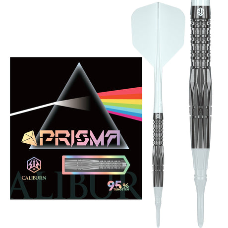 Caliburn Prisma Darts - Soft Tip - 95% Tungsten - P1 19g