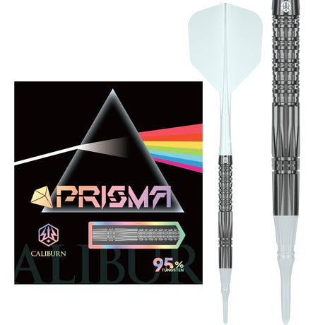 Caliburn Prisma Darts - Soft Tip - 95% Tungsten - P2 20g