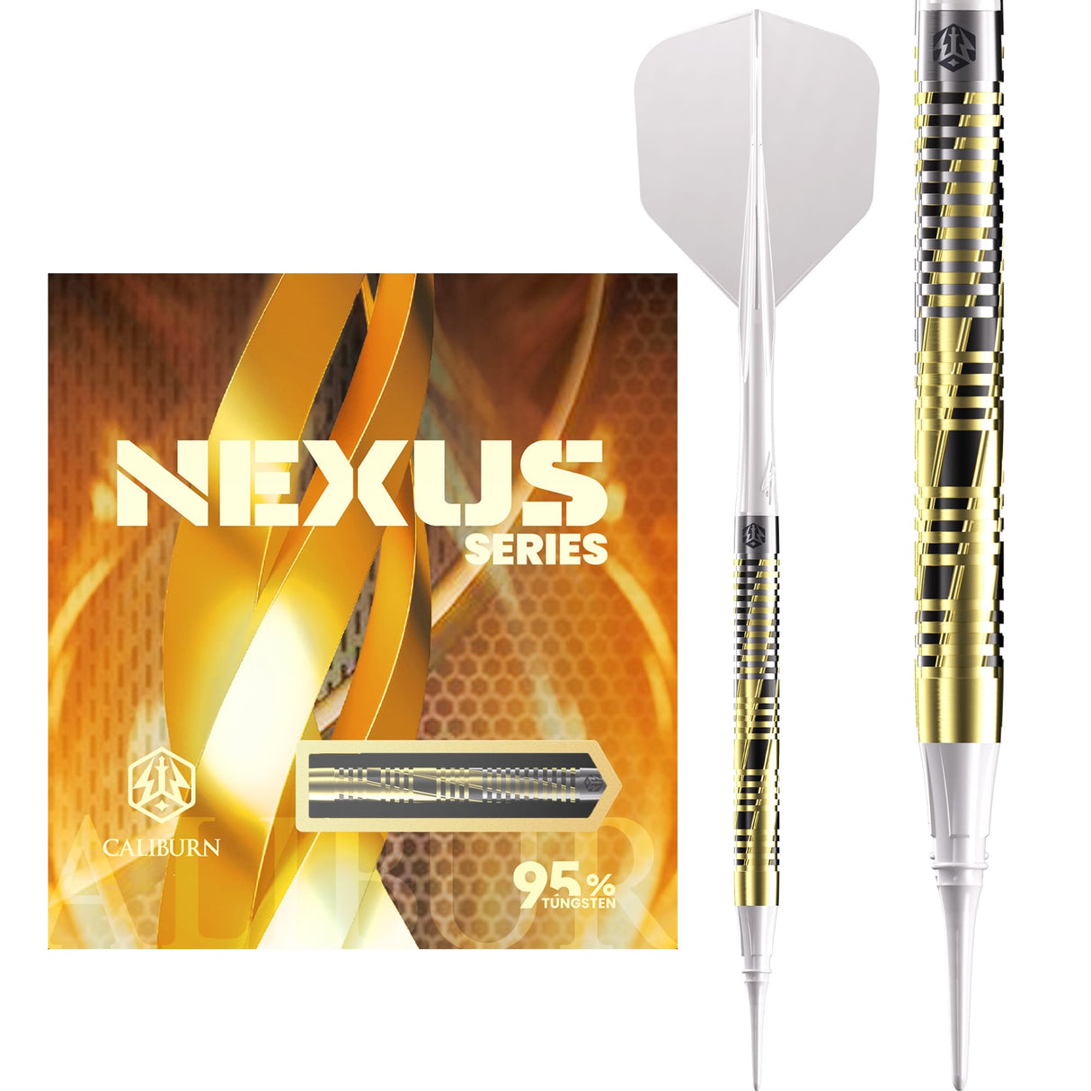 Caliburn Nexus Darts - Soft Tip - 95% Tungsten - N3 20g