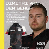Target Player Darts Shirt - Dimitri van den Bergh 2027
