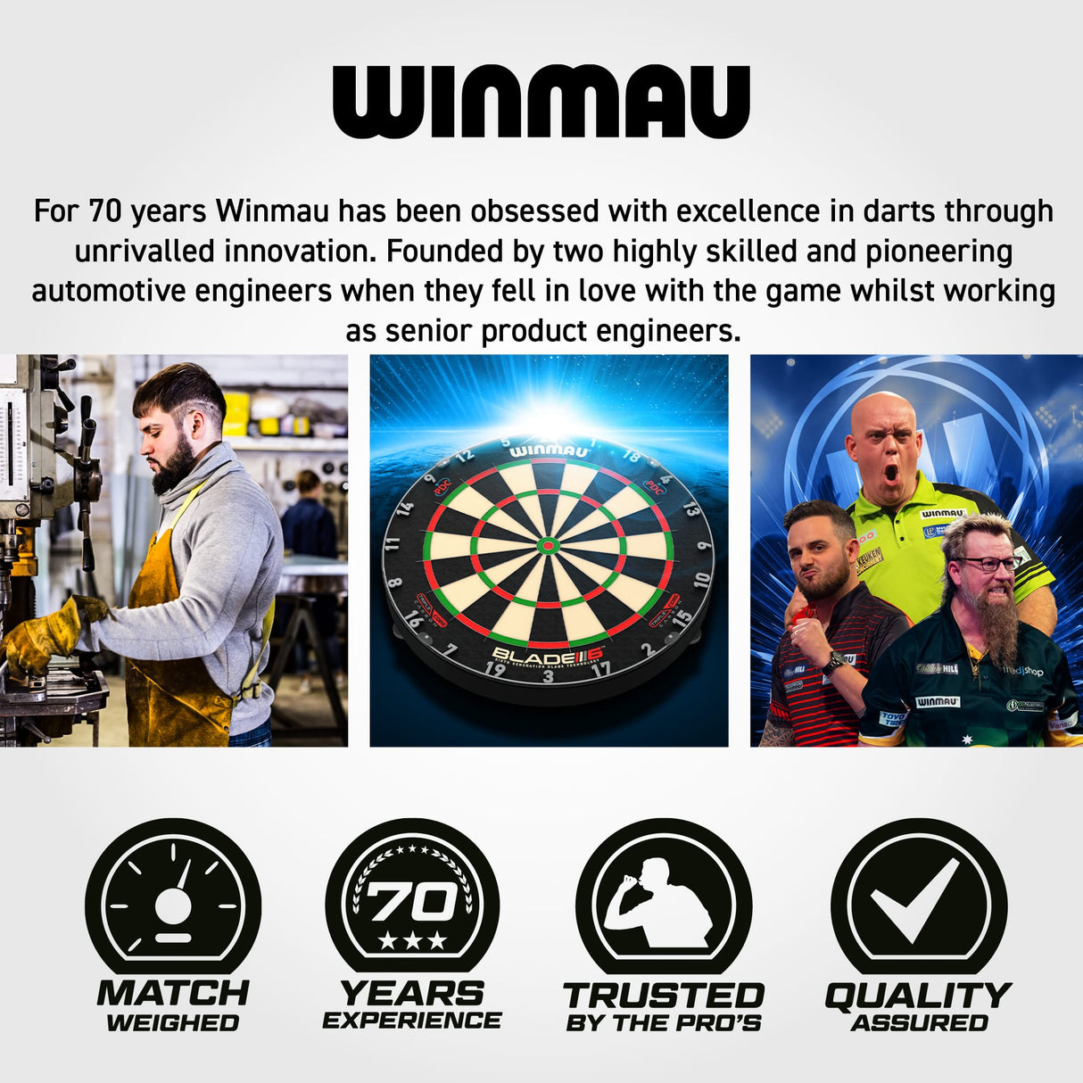 Winmau Fornax Switch Darts - Steel Tip - 90% Tungsten - Tapered