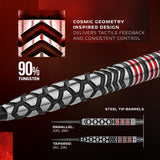 Winmau Fornax Switch Darts - Steel Tip - 90% Tungsten - Tapered