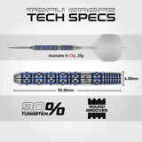 Winmau Lunaris Switch Darts - Steel Tip - 90% Tungsten - Parallel