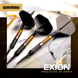 Winmau Exion Switch Darts - Steel Tip - 90% Tungsten - Parallel