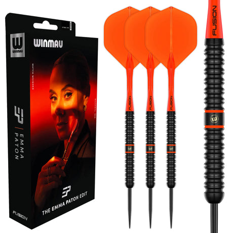 Winmau Emma Paton Darts - Steel Tip - 90% Tungsten - 23g 23g