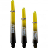 *Perfect Darts - Two Tone Shafts - Polycarbonate - Black & Yellow - 3 Sets Pack