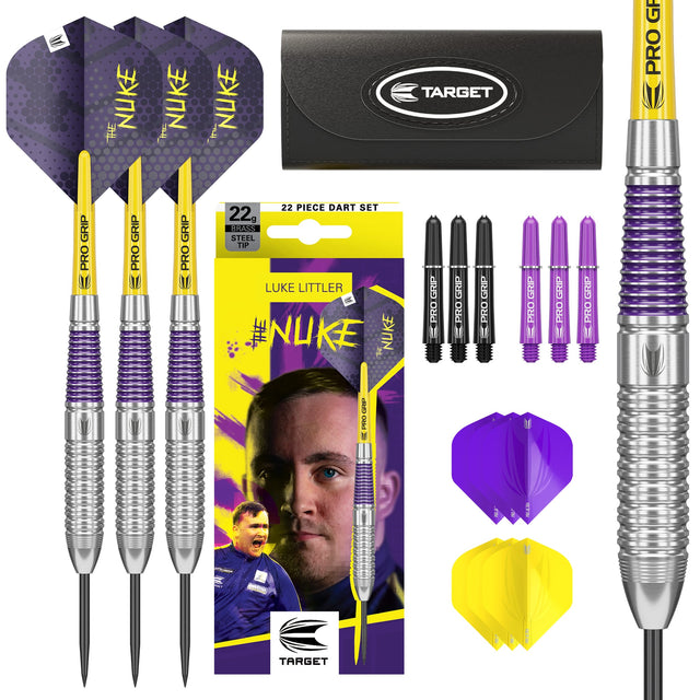 Target Luke Littler Darts - Steel Tip - Brass 22g