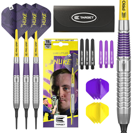 Target Luke Littler Darts - Soft Tip - Brass 19g