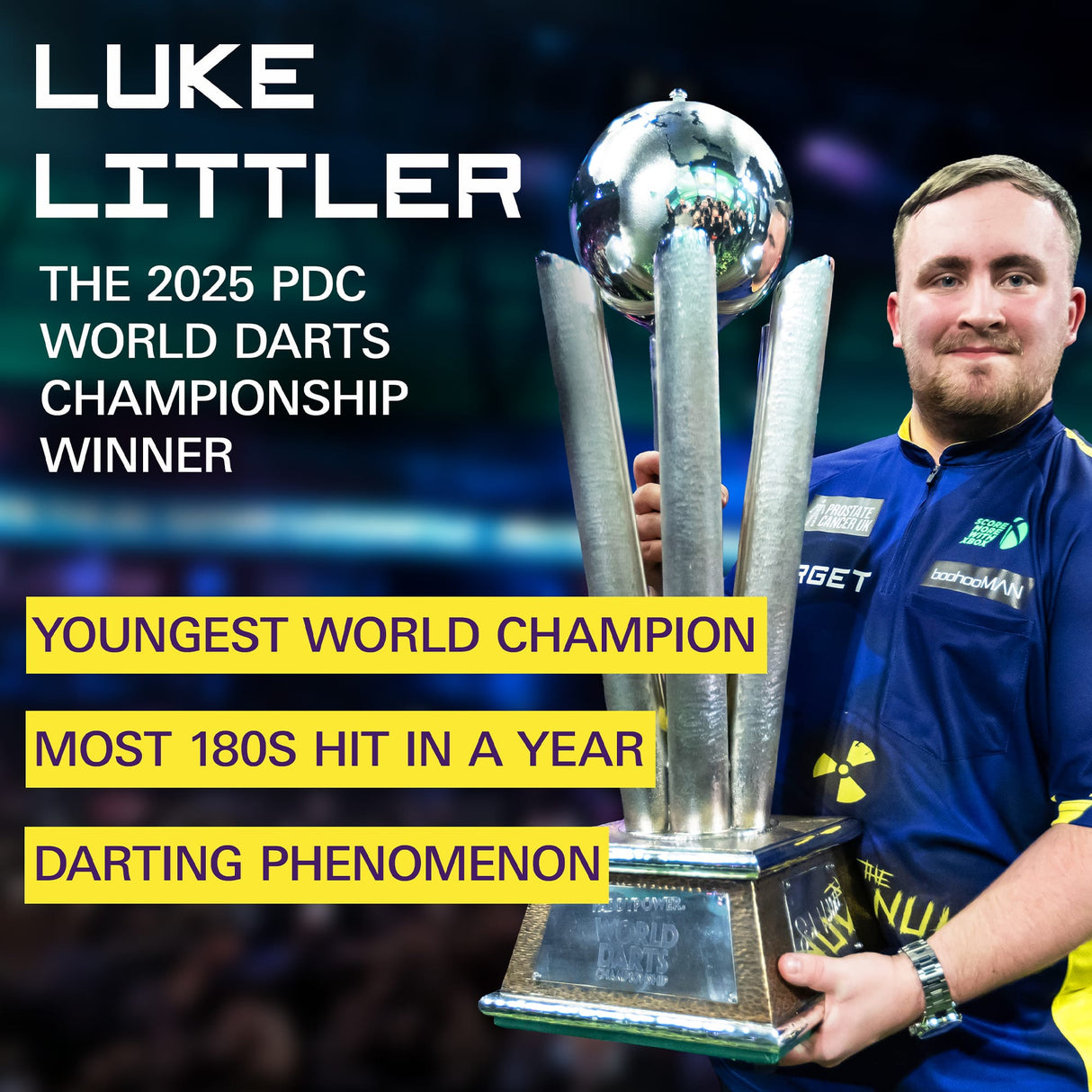 Target Luke Littler Darts - Soft Tip - Brass 19g