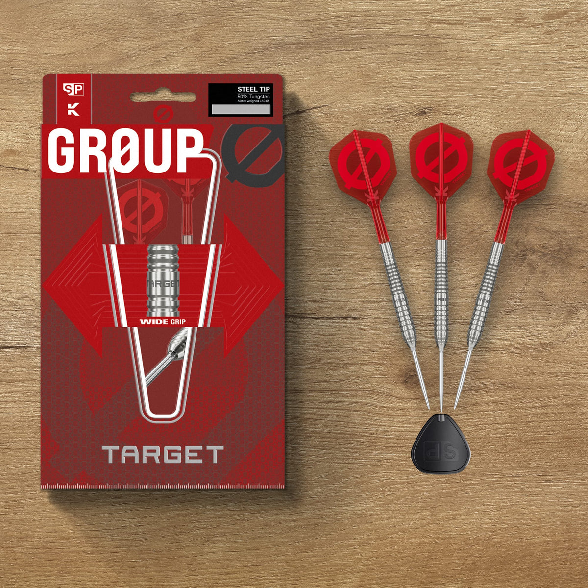 Target Group Ø Darts - Steel Tip - 50% Tungsten - SP01