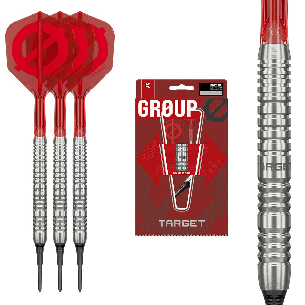 Target Group Ø Darts - Soft Tip - 50% Tungsten - SP12