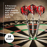 Viper Blitz Darts - Steel Tip - 95% Tungsten