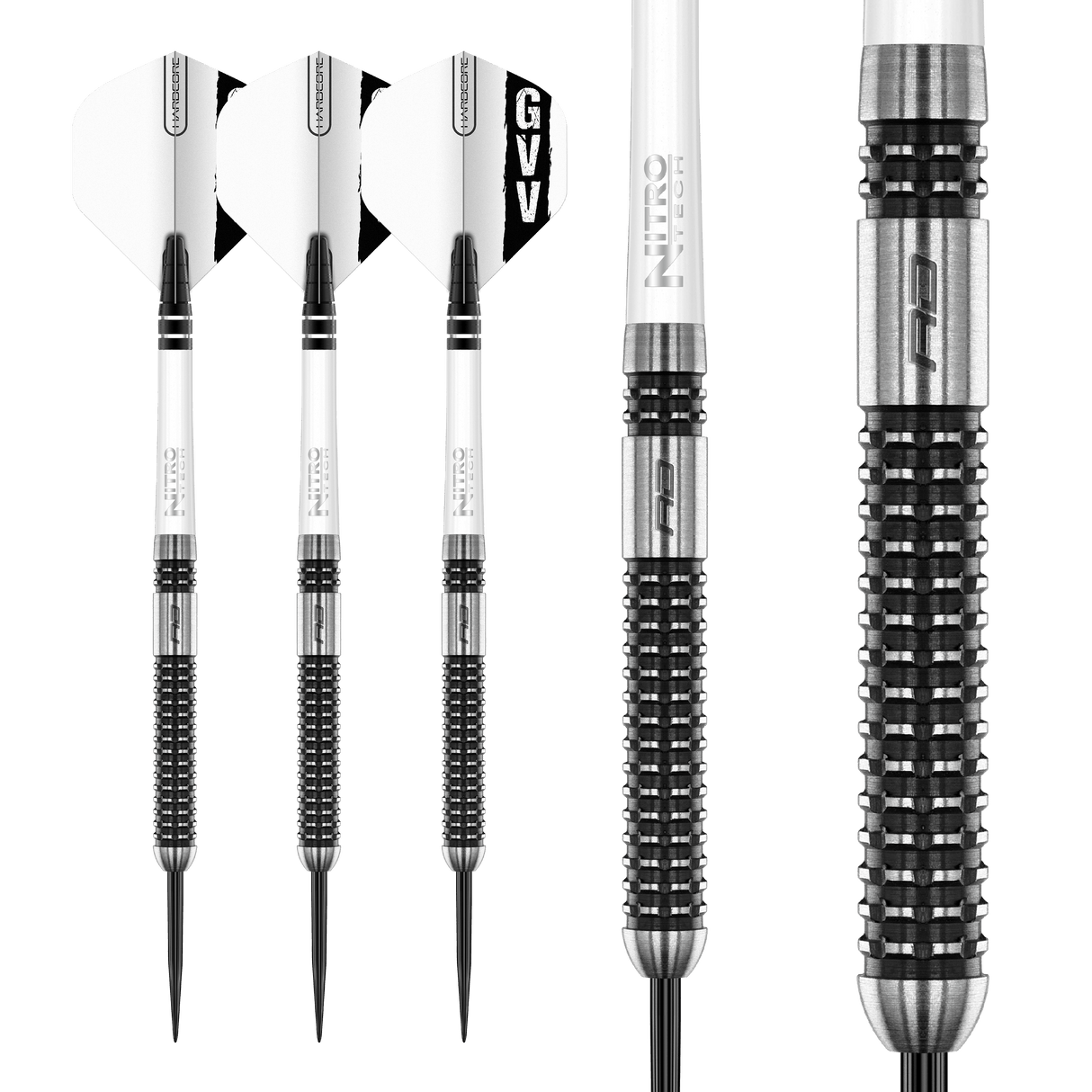 Red Dragon Gian van Veen Darts - Steel Tip - 90% Tungsten - Axis SE