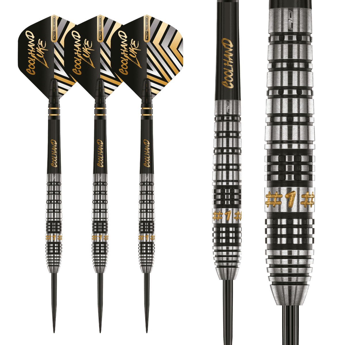 Red Dragon Luke Humphries Darts - Steel Tip - 90% Tungsten - Prestige