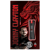Red Dragon Jonny Clayton Darts - Steel Tip - 90% Tungsten - Hiraeth