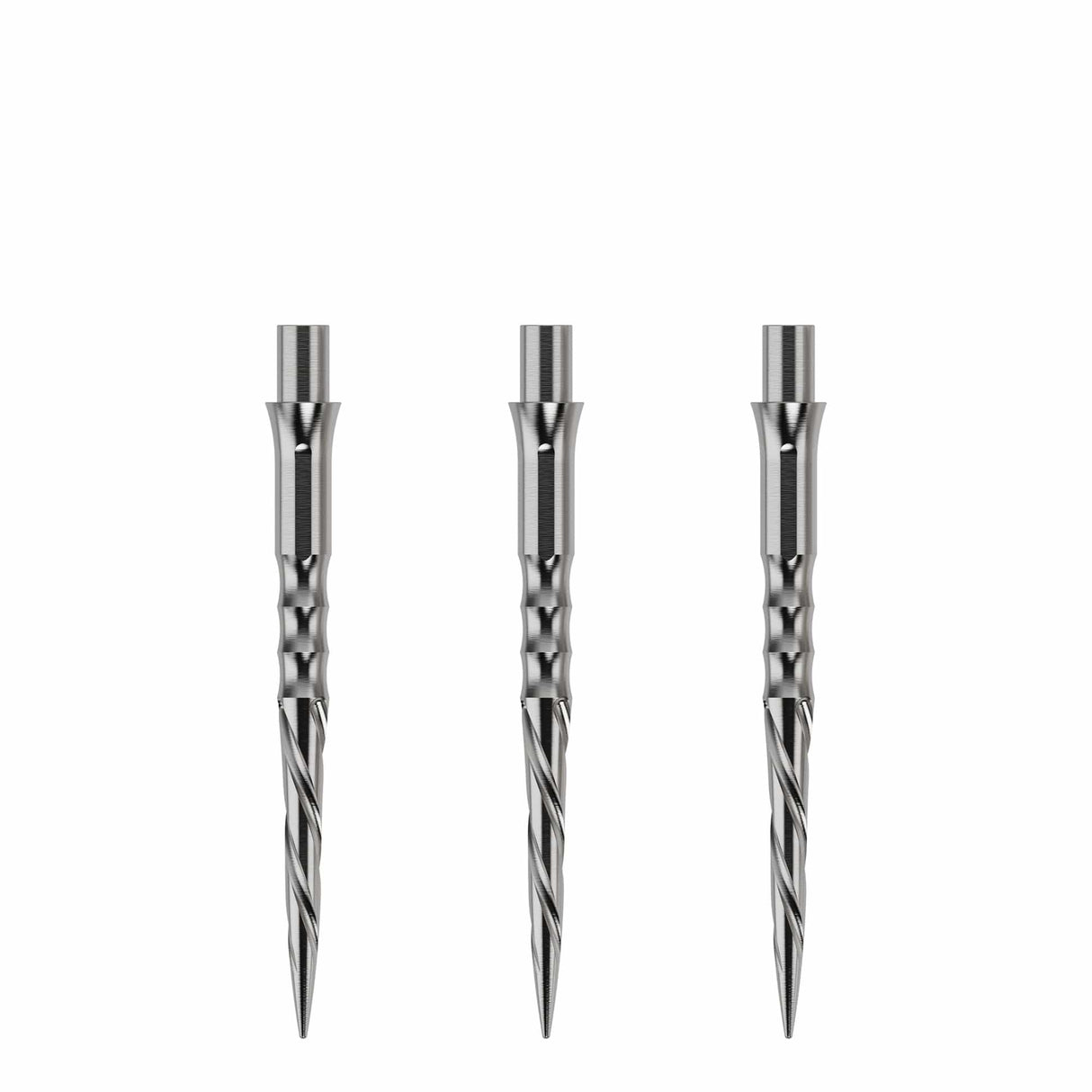 Caliburn Evo Dart Points - Spiro - No Lip - Silver