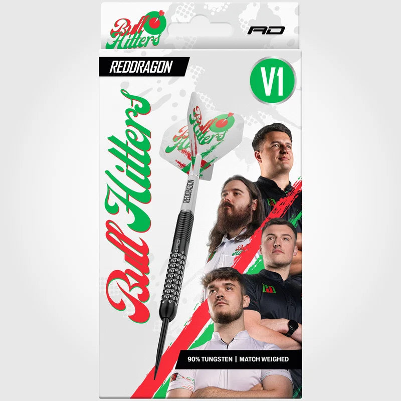 Red Dragon Bullhitters Darts - Steel Tip - 90% Tungsten
