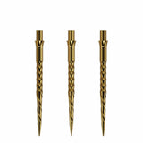 Caliburn Evo Dart Points - Spiro - No Lip - Gold