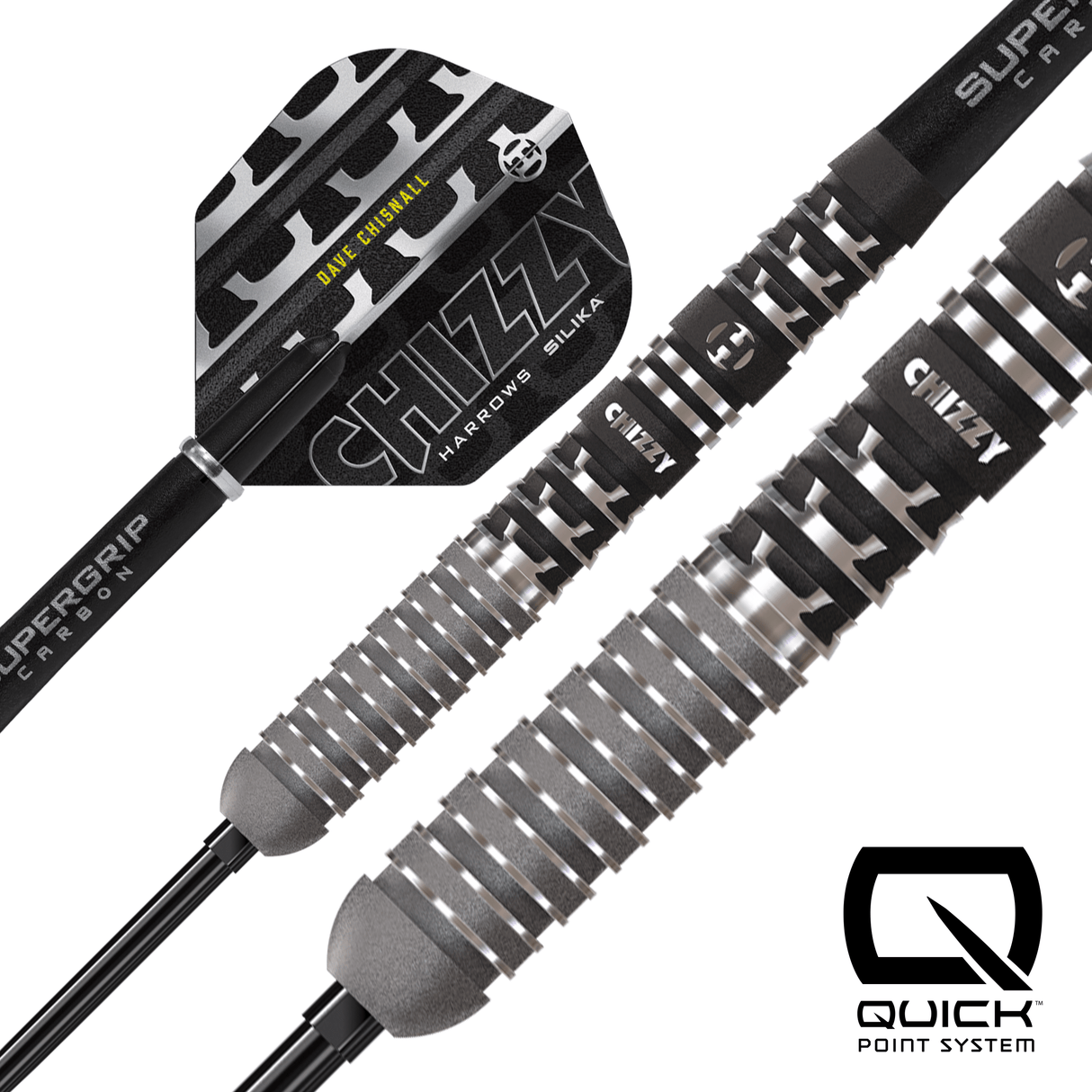 Harrows Dave Chisnall Darts - Steel Tip - 90% Tungsten - Series 4