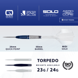Harrows Geo Darts - Steel Tip - 90% Tungsten - Geo 02