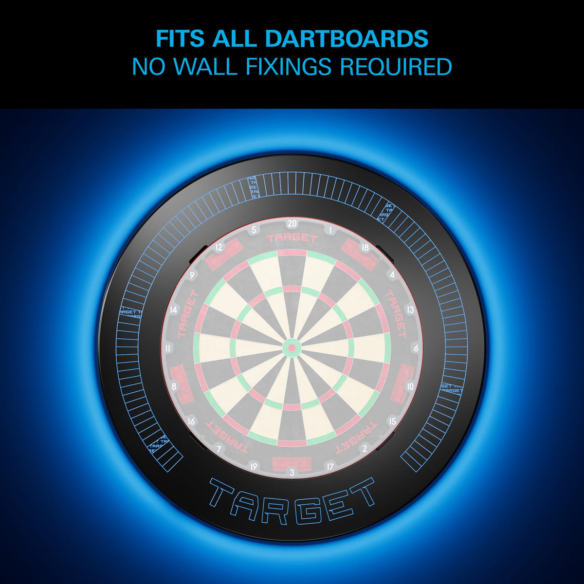 Target Notched Dartboard Surround - Corona Vision 2