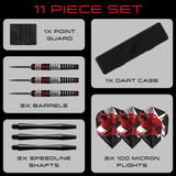 Harrows Ryan Searle Darts - Steel Tip - Brass - Heavy Metal