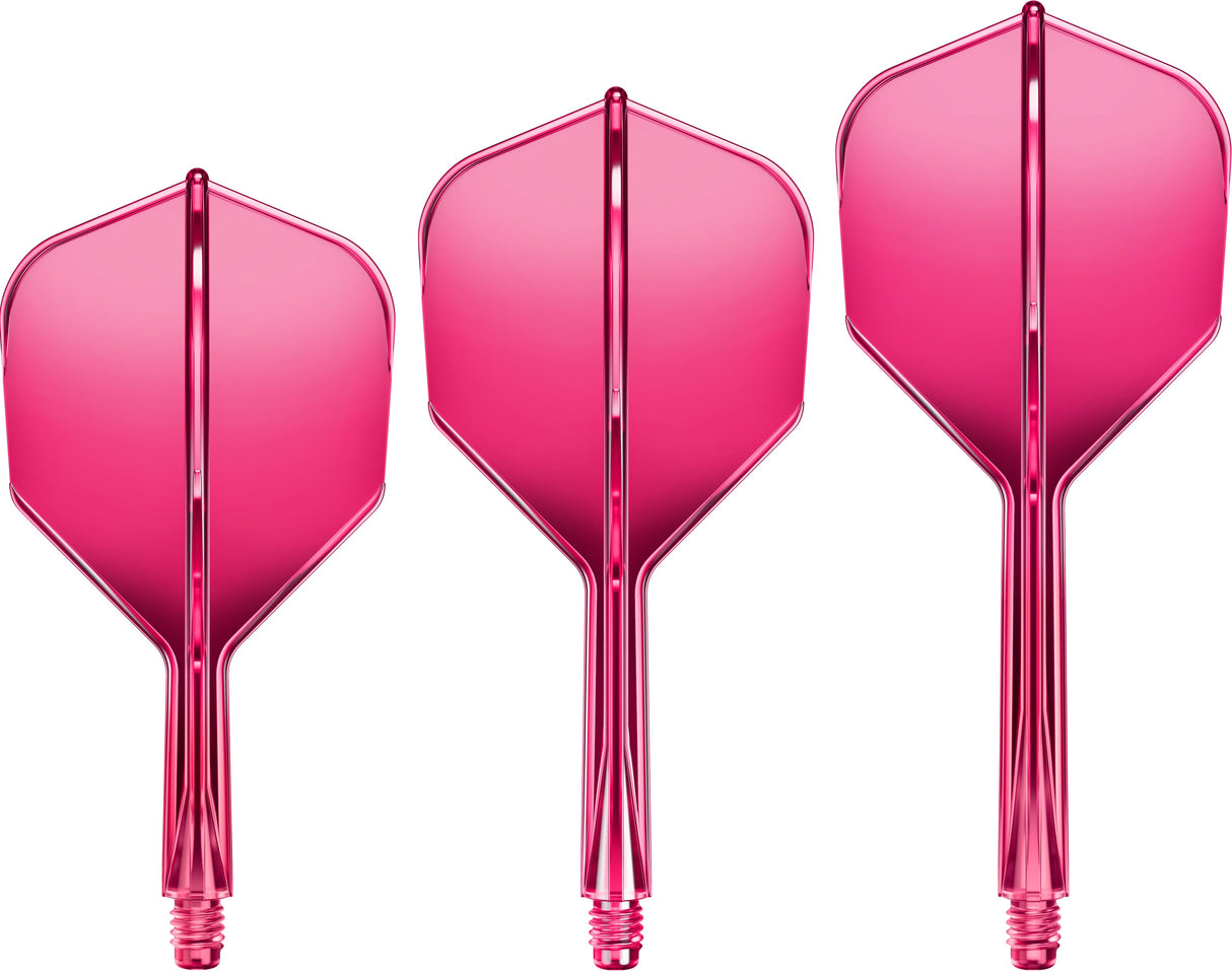 Goat A1R Dart Flights - Moulded Flight & Shaft System - Standard No6 - Pink