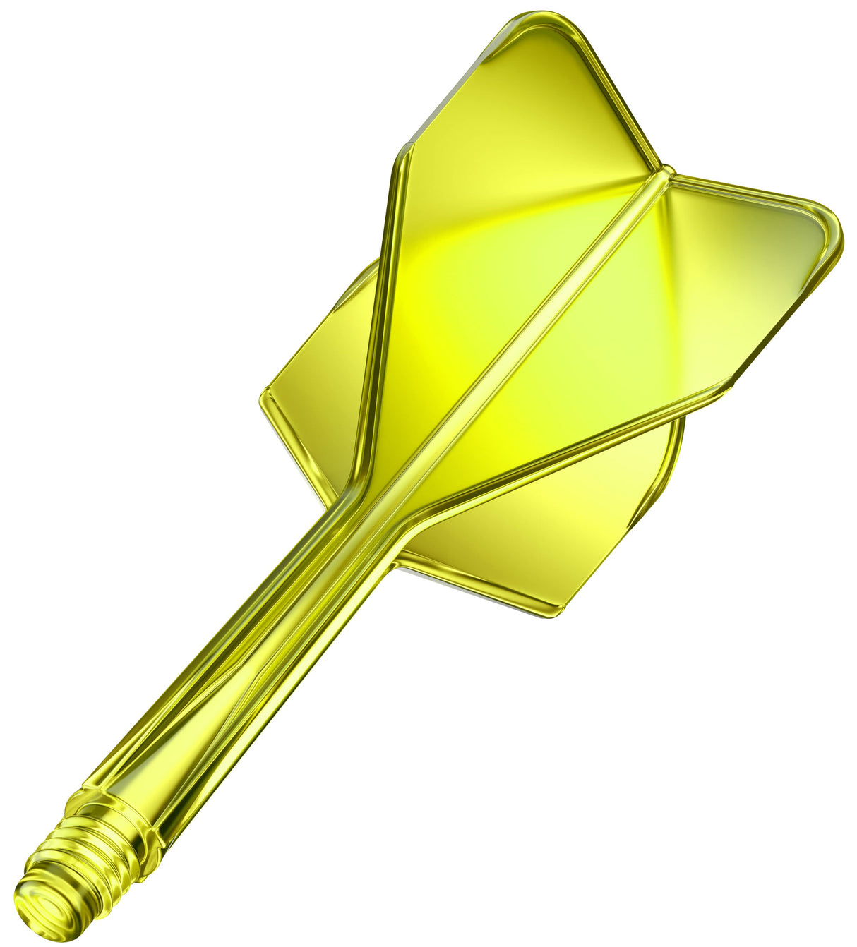 Goat A1R Dart Flights - Moulded Flight & Shaft System - Standard No6 - Yellow