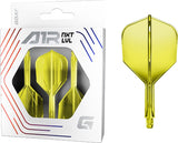 Goat A1R Dart Flights - Moulded Flight & Shaft System - Standard No6 - Yellow