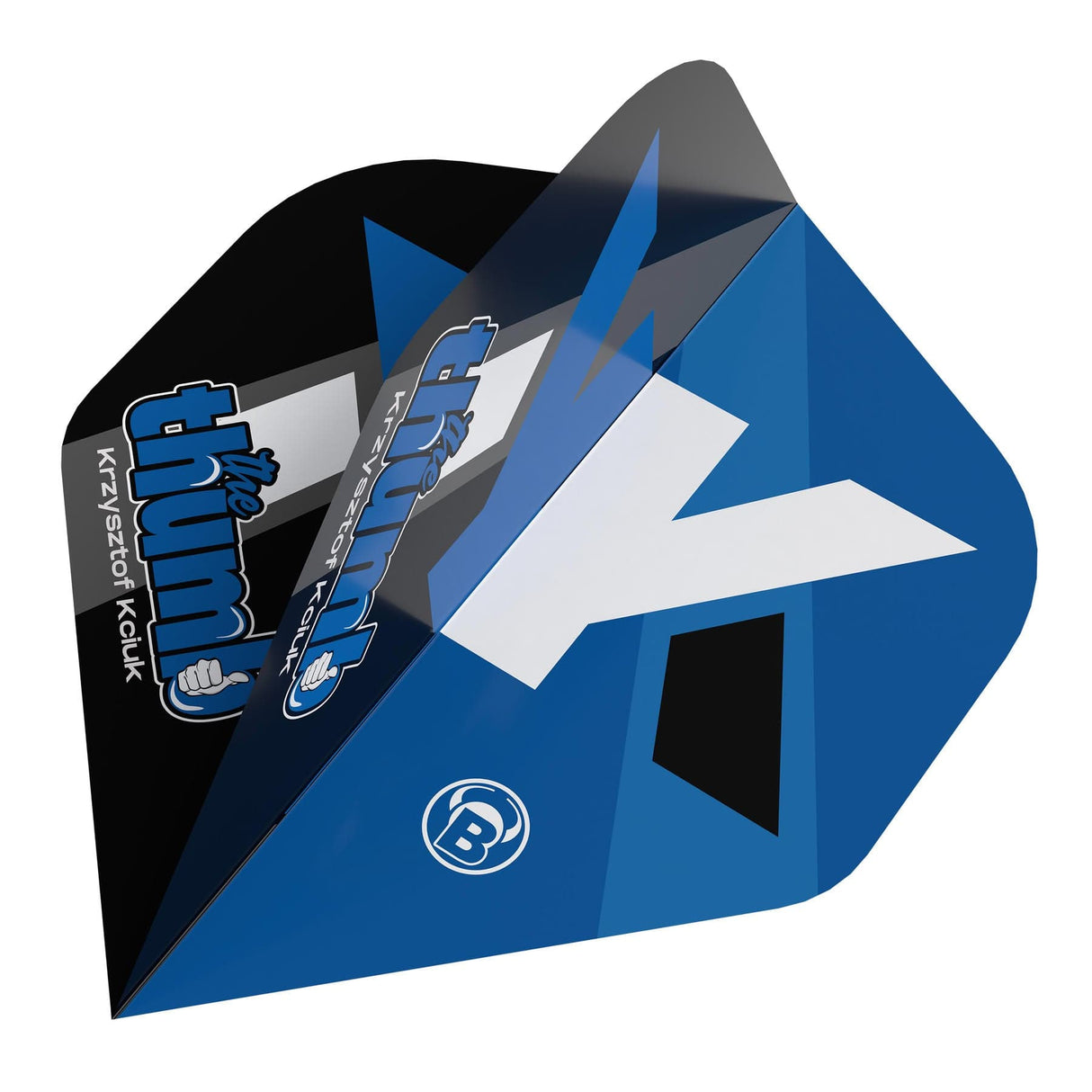 BULL'S Metrixx Dart Flights - 150 Micron - Standard No2 - Krzysztof Kciuk