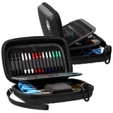 BULL'S Orbis Dart Case - Strong EVA Material - XL - Colours