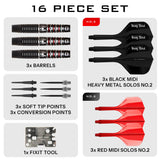 Harrows Ryan Searle Darts - Soft Tip - 90% Tungsten - Geo 20g