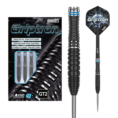 One80 Griptron Darts - Steel Tip - 90% Tungsten - GT2