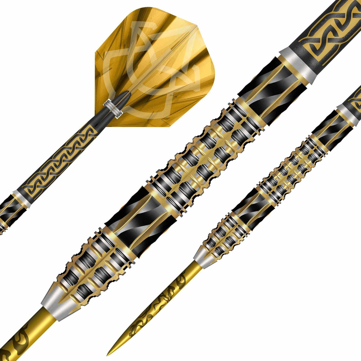 Shot Alchemy Darts - Steel Tip - 95% Tungsten - Auro