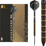 Bulls Advantage CP Darts - Steel Tip - 95% Tungsten - Rail