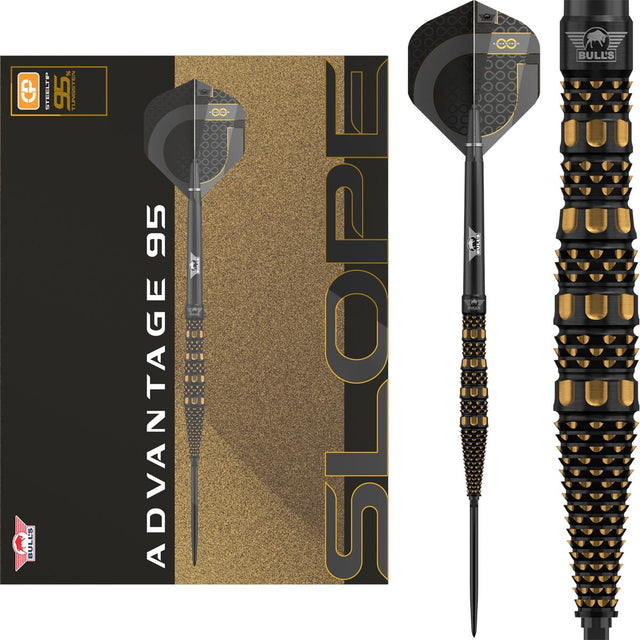 Bulls Advantage CP Darts - Steel Tip - 95% Tungsten - Slope