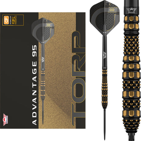 Bulls Advantage CP Darts - Steel Tip - 95% Tungsten - Torp